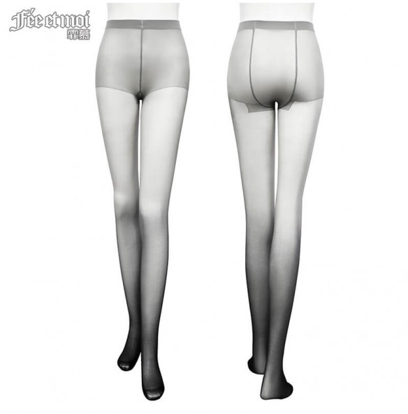 FEE ET MOI Sexy Gradient Waist High Stockings (Black) FEE ET MOI Sexy Gradient Waist High Stockings (Black)